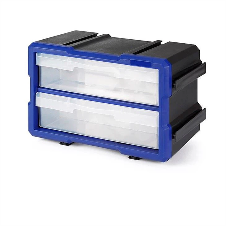 2- 서랍 적층형 및 인터록 부품 정리함