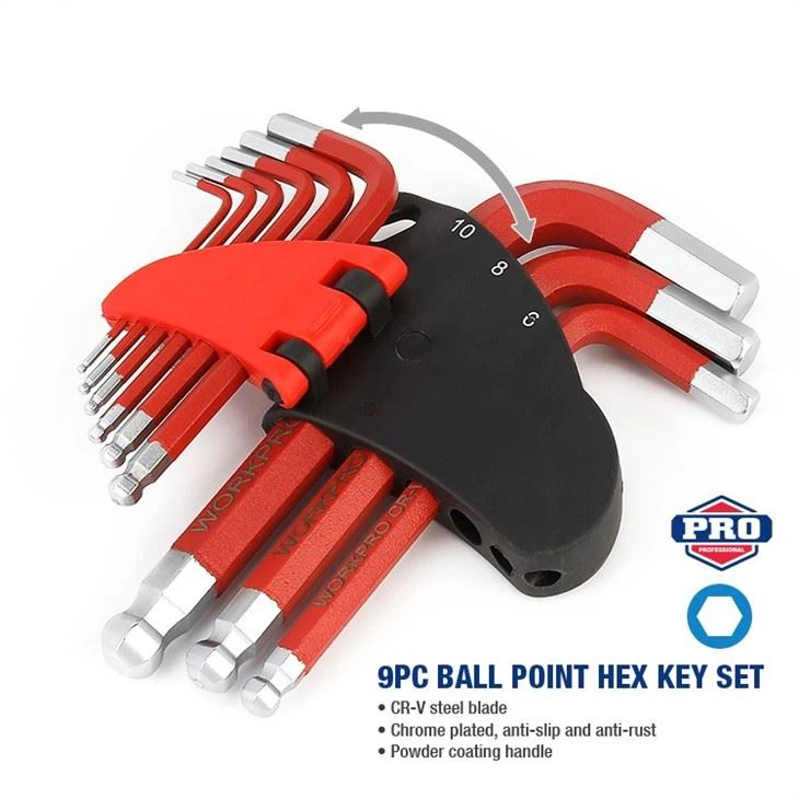 Short Arm Hex Key Set