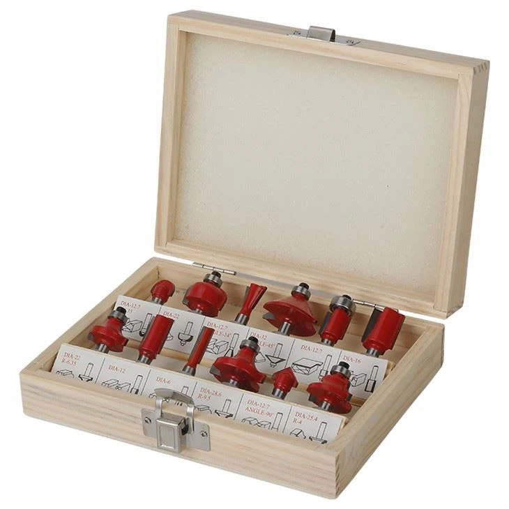 우드 라우터 비트 세트