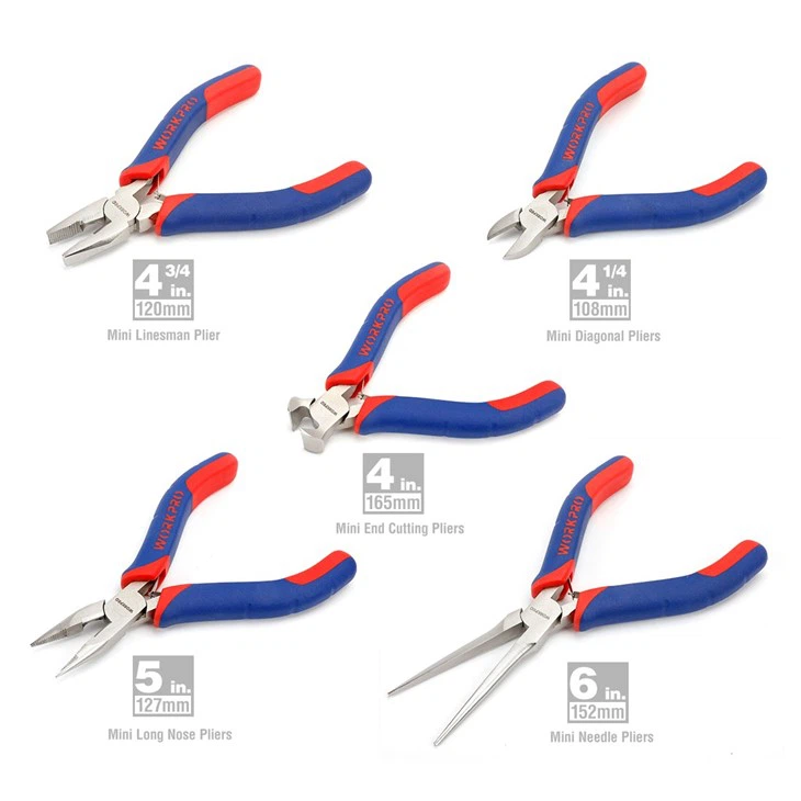 5PC MINI PLIERS SET