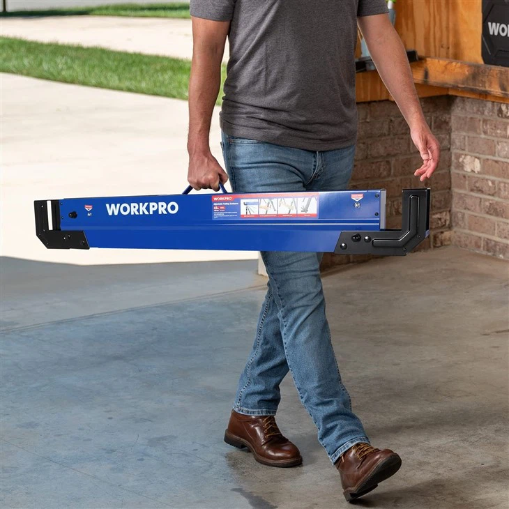 HEAVY DUTY FOLDING ADJUSTABLE SAW HORSE