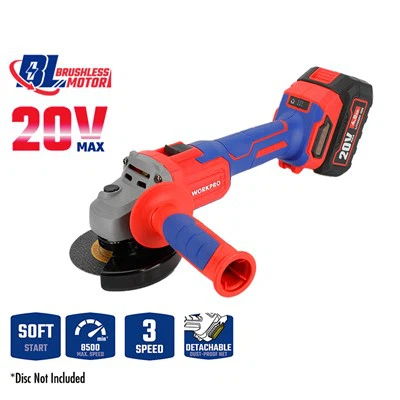 20V 100MM 브러시리스 앵글 그라인더