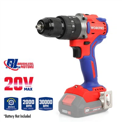 20V 브러시리스 해머 드라이버 드릴